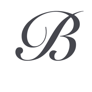 Letter B from Briana Leigh Studio logo