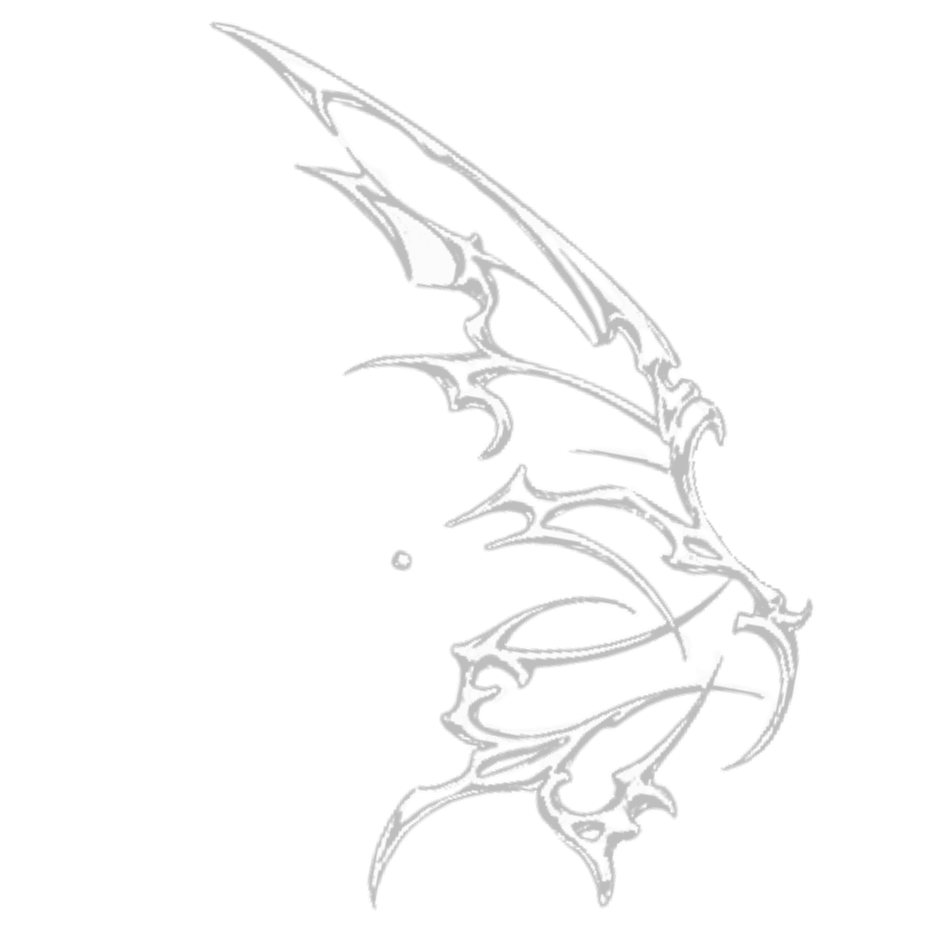Decorative left wing from Briana Leigh Studio logo