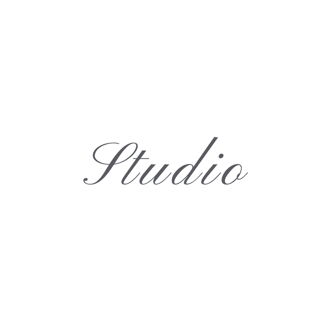 Studio word from Briana Leigh Studio logo